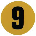 Warehouse Floor Id Marker 190 mm Diameter - Number 9 356819