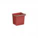 Red Plastic Bucket 4 L 