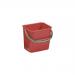 Red Plastic Bucket 6 L 