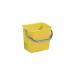 Yellow Plastic Bucket 6 L 