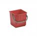 Red Plastic Bucket 25 L 