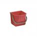 Red Plastic Bucket 15 L 