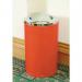 High capacity self-closing swing lid litter bin 357302