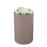 High capacity self-closing swing lid litter bin 357304