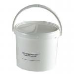 Round tapered buckets with lids pack of 25, 1.2L 357479