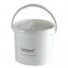 Round tapered buckets with lids pack of 25, 1.2L 357479