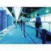 Tensabarrier® Advance retractable belt barrier system - wide 150mm web post - Coloured post 357502