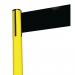 Tensabarrier® Advance retractable belt barrier system - wide 150mm web post - Coloured post 357504