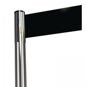 Tensabarrier Advance retractable belt barrier system - wide 150mm web
