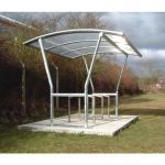 Walk through cycle shelter 357612