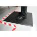 Comfort-lok Black 0.7 m X 0.8 m Mat (2 Pack) 357757