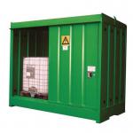 IBC storage units - Two IBC- 1125L sump - Choice of three colours 357767