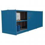 IBC storage units - 12 IBC - 3300L sump capacity - Choice of three colours 357770