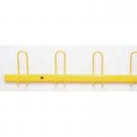 Heavy duty coat rail - 6 hooks 357815