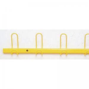 Heavy duty coat rail - 6 hooks 357815