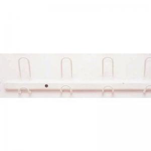 Heavy duty coat rail - 6 hooks 357816