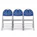 Comfort back folding chairs - Set of 4 357826