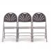 Comfort back folding chairs - Set of 4 357828