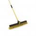 Heavy duty sweeping brush with metal handle 358237