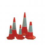 Traffic cones - 1000mm height, pack of 3 358801