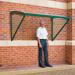 Wall mounted smoking shelter - Small 358955