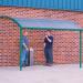 Wall mounted smoking shelter - Large 358958