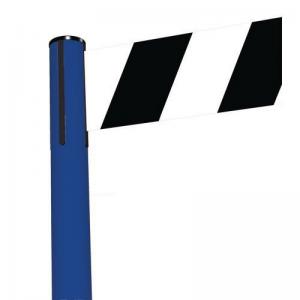 Tensabarrier Advance retractable belt barrier system - wide 150mm web