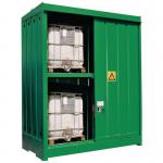 IBC storage units - 4 IBC - 1125L sump - Choice of three colours 359416