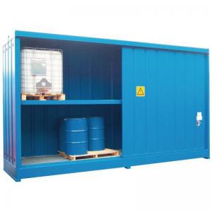 IBC storage units - 8 IBC - 2200L sump - Choice of three colours
