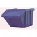 Large storage containers with hinged lids - Sold singly - Choice of four colours 359518