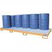 Large surface area sump pallets - 8 to 12 drums  - Painted 359603