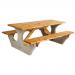 Concrete picnic bench - standard 359672