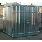 Quick building temporary storage units - Choice of single or double door opening in 5 sizes 360056