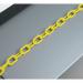 Plastic chain barrier system - Chain - Yellow 360072