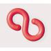 Plastic chain barrier system - S-hooks - Red 360081