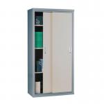 Sliding door cupboards - Solid door 1829mm high, 915mm wide - Green door 360612