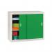 Sliding door cupboards - Solid door 1016mm high, 1220mm wide - Green 360617