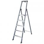 Securo Comfort Step Ladder, Anodized 6 T