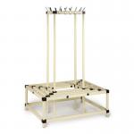 4 Sides Cloakroom Unit Cream 361021