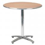 Slatted cafe furniture - Table circular top table 361029