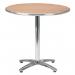 Slatted cafe furniture - Table circular top table 361029