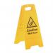 A Board sign - Caution wet floor 361565