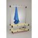 Single Bench with Hooks - Cream 6 Hooks - Length 1000 mm 366342