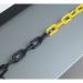 Reflector bollard system - Chain only - Yellow/black 370076