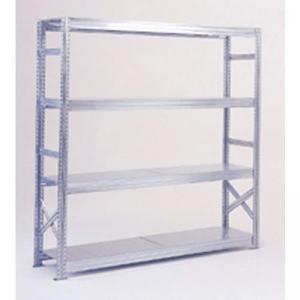 Zinc plated boltless steel longspan shelving - up to 350kg - Starter