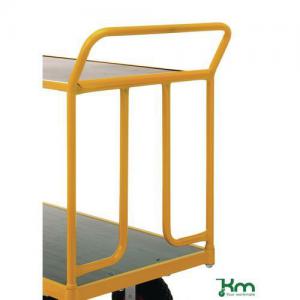 Konga large capacity platform truck extra end, 600mm width 371758