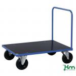 Konga heavy duty platform trucks, single ended handle 372204