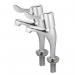 Stainless steel sink kits - taps only - set of 2 taps 372535