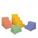 Safety Step, Plastic - 4 Step Yellow 372571