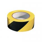Tape - Warning 6 Rolls Of Black/ Yellow 